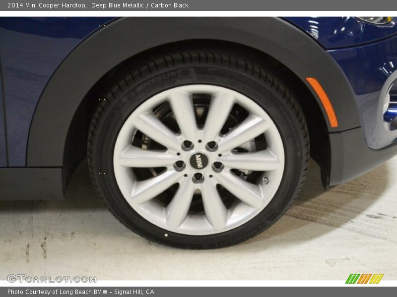 Deep Blue Metallic / Carbon Black 2014 Mini Cooper Hardtop