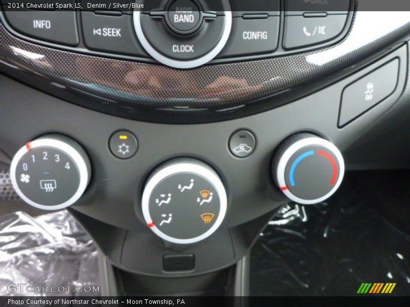 Denim / Silver/Blue 2014 Chevrolet Spark LS