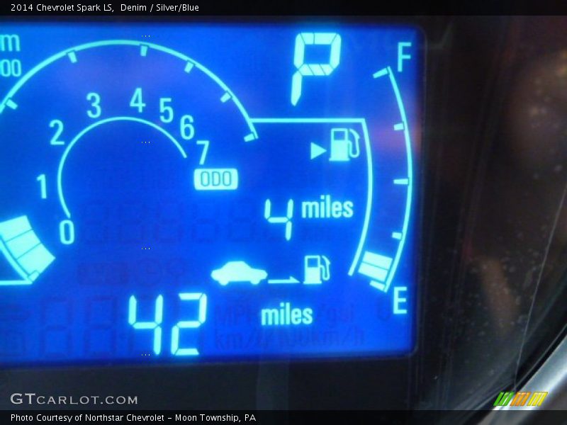 Denim / Silver/Blue 2014 Chevrolet Spark LS