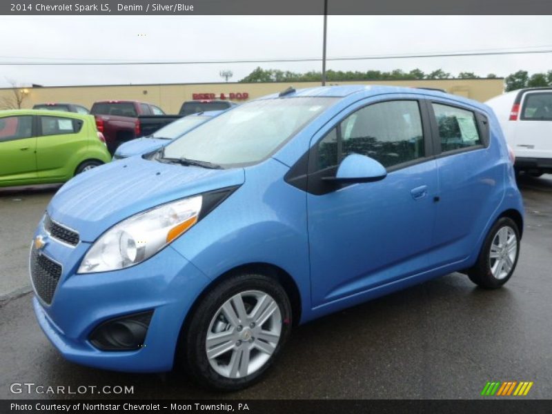 Denim / Silver/Blue 2014 Chevrolet Spark LS