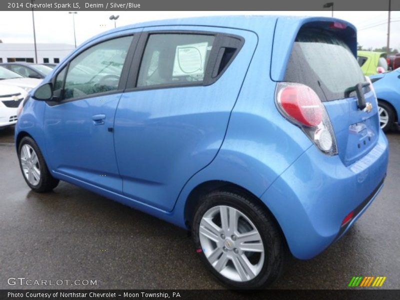 Denim / Silver/Blue 2014 Chevrolet Spark LS