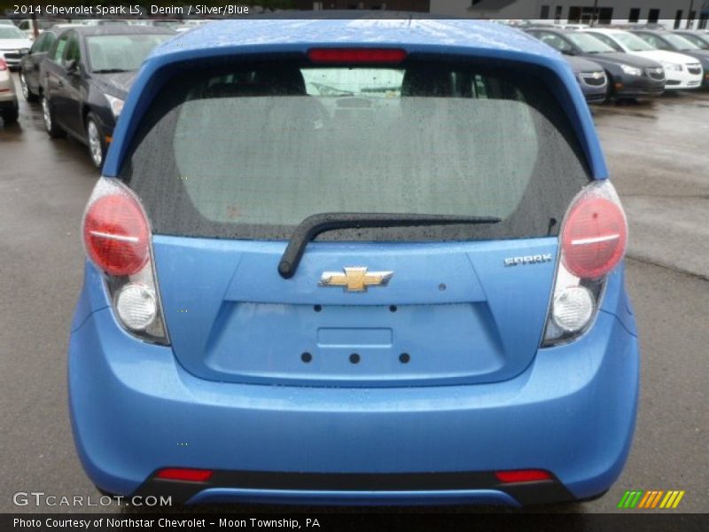 Denim / Silver/Blue 2014 Chevrolet Spark LS