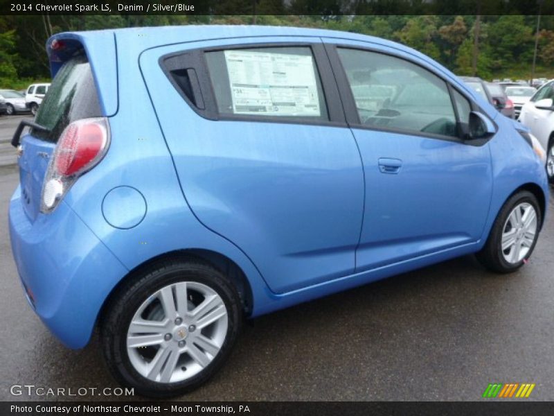 Denim / Silver/Blue 2014 Chevrolet Spark LS