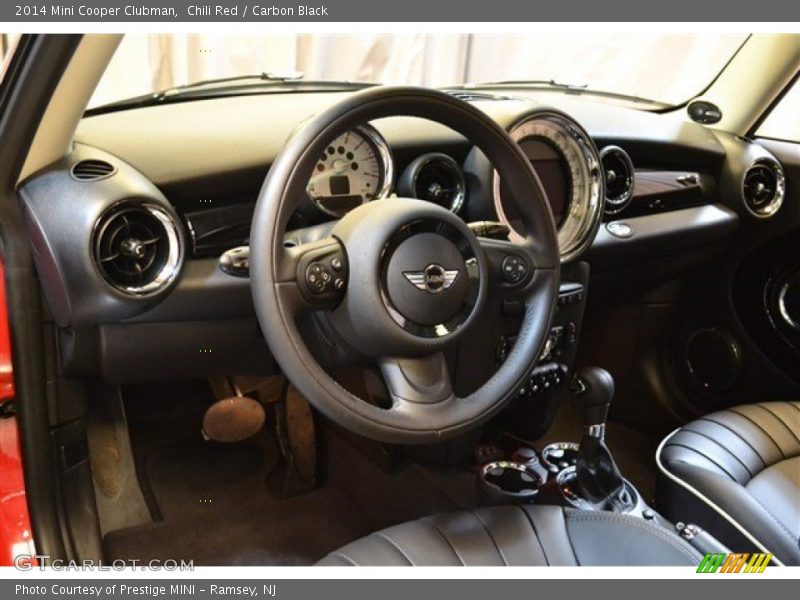 Chili Red / Carbon Black 2014 Mini Cooper Clubman