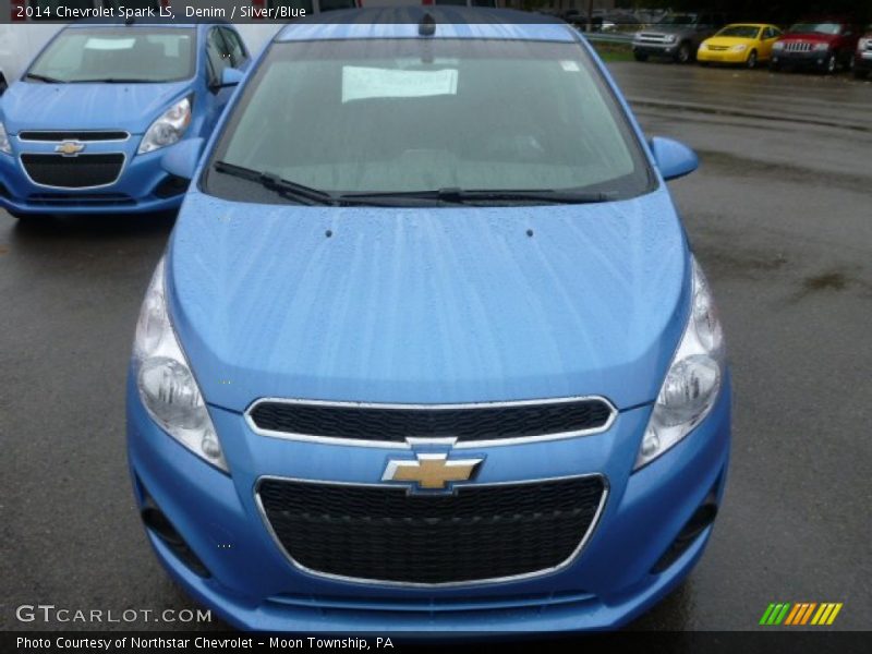 Denim / Silver/Blue 2014 Chevrolet Spark LS