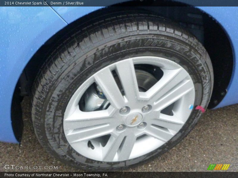 Denim / Silver/Blue 2014 Chevrolet Spark LS