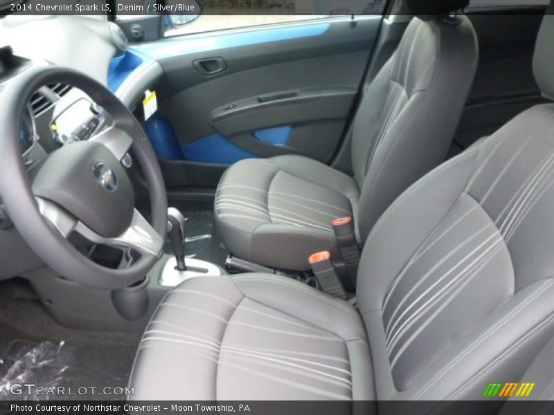 Denim / Silver/Blue 2014 Chevrolet Spark LS