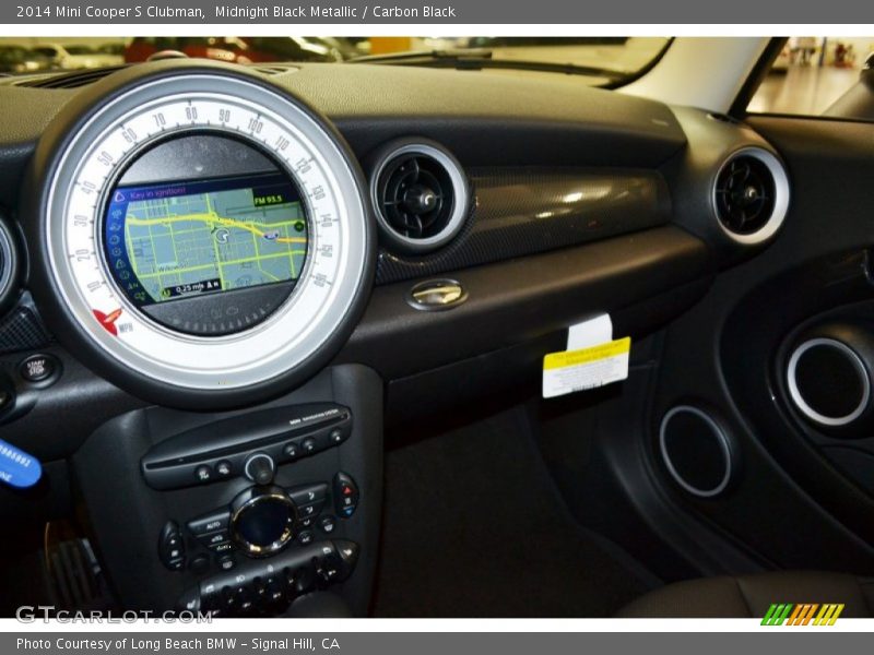 Midnight Black Metallic / Carbon Black 2014 Mini Cooper S Clubman