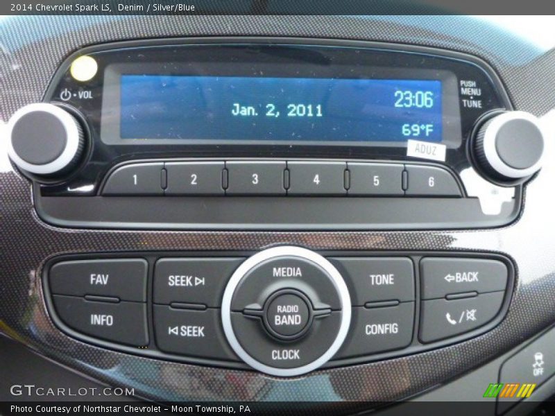 Denim / Silver/Blue 2014 Chevrolet Spark LS