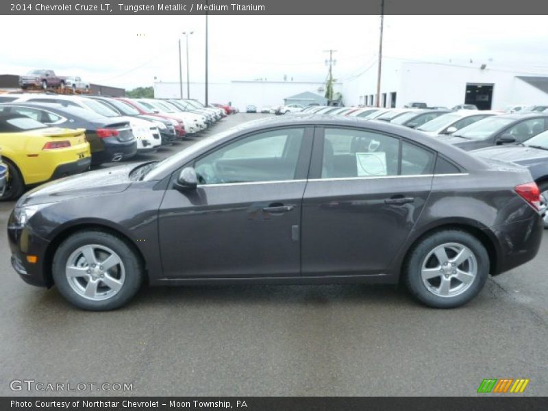 Tungsten Metallic / Medium Titanium 2014 Chevrolet Cruze LT