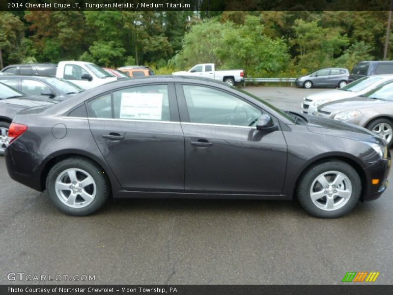 Tungsten Metallic / Medium Titanium 2014 Chevrolet Cruze LT