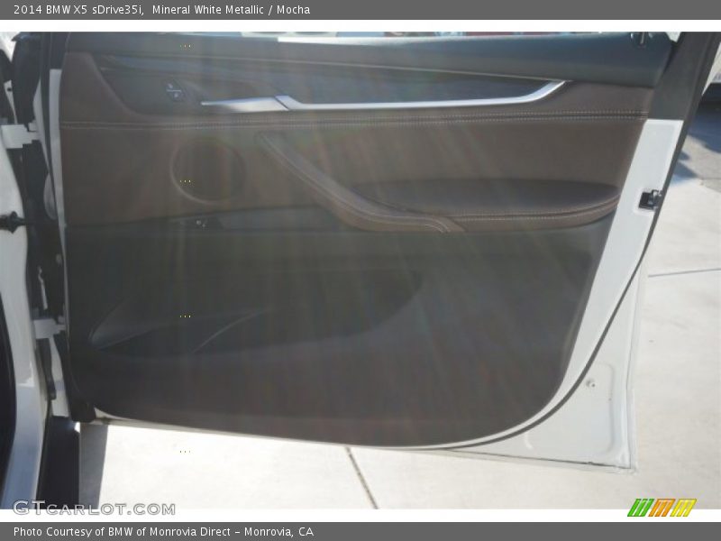 Mineral White Metallic / Mocha 2014 BMW X5 sDrive35i