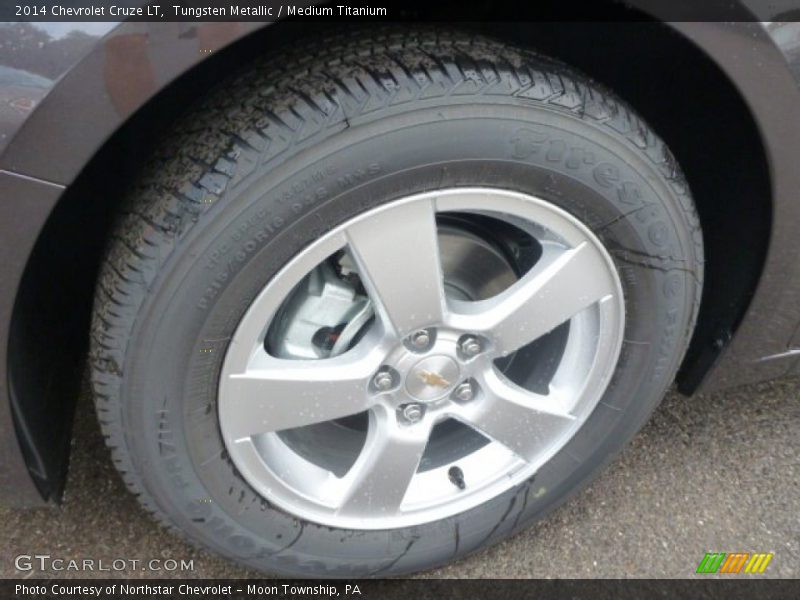 Tungsten Metallic / Medium Titanium 2014 Chevrolet Cruze LT