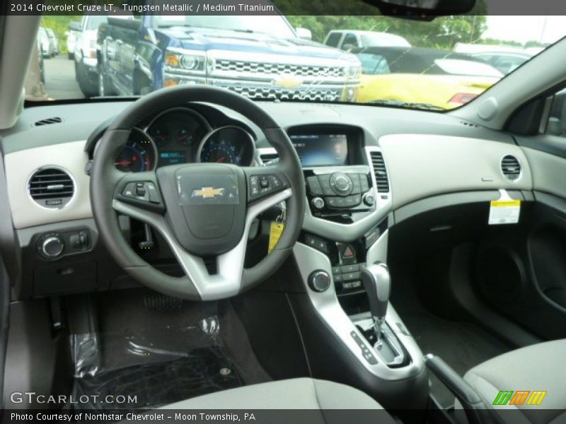 Tungsten Metallic / Medium Titanium 2014 Chevrolet Cruze LT