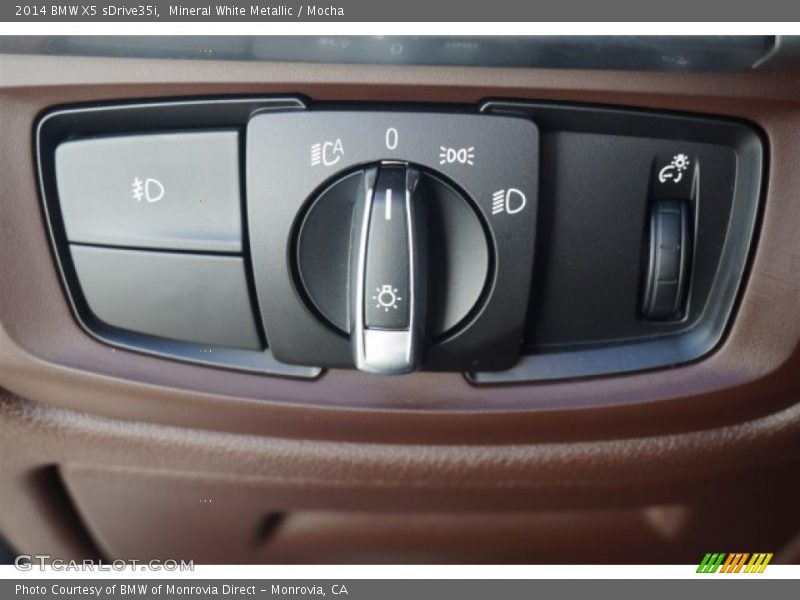 Mineral White Metallic / Mocha 2014 BMW X5 sDrive35i