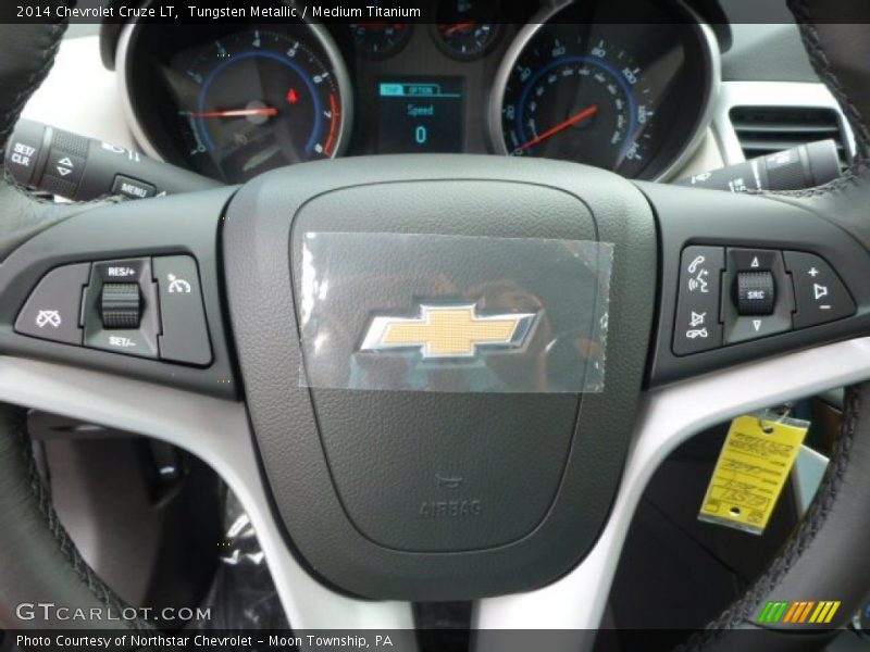 Tungsten Metallic / Medium Titanium 2014 Chevrolet Cruze LT