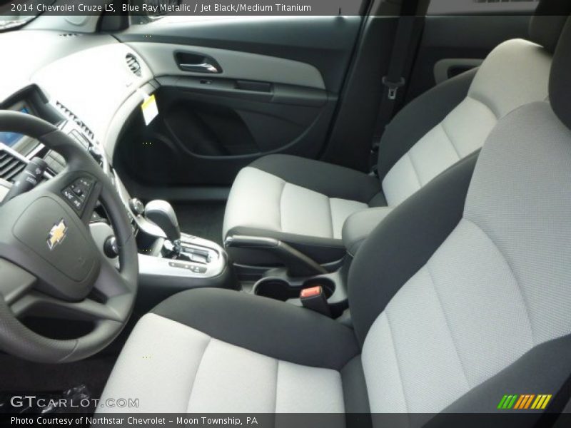 Blue Ray Metallic / Jet Black/Medium Titanium 2014 Chevrolet Cruze LS