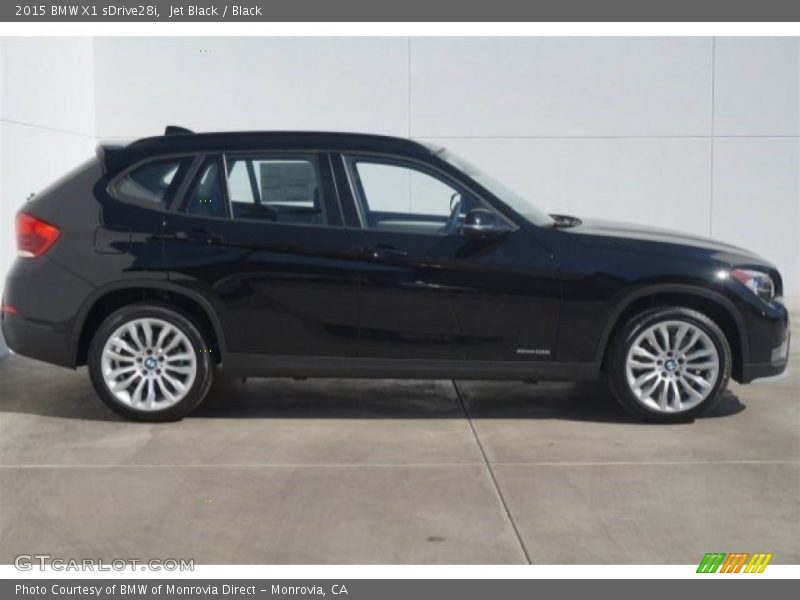 Jet Black / Black 2015 BMW X1 sDrive28i