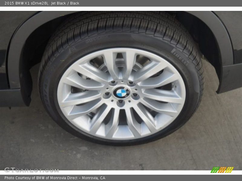 Jet Black / Black 2015 BMW X1 sDrive28i