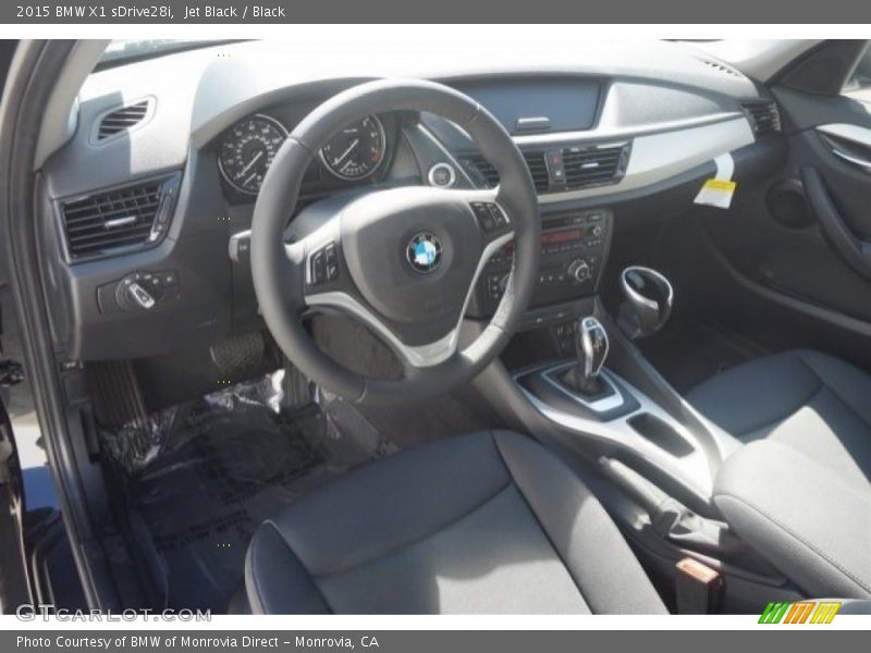 Jet Black / Black 2015 BMW X1 sDrive28i