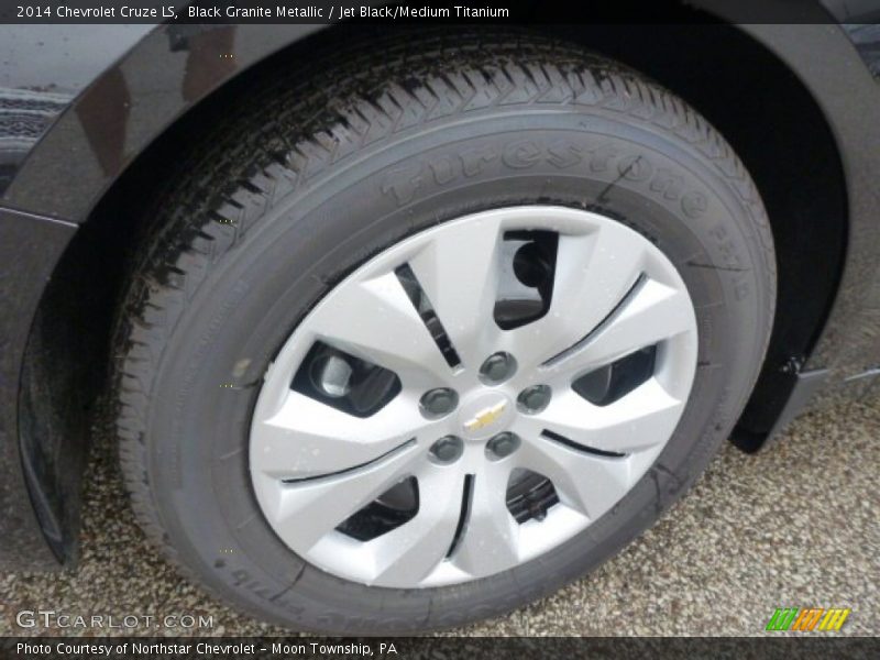 Black Granite Metallic / Jet Black/Medium Titanium 2014 Chevrolet Cruze LS