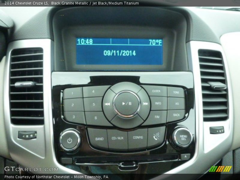 Black Granite Metallic / Jet Black/Medium Titanium 2014 Chevrolet Cruze LS