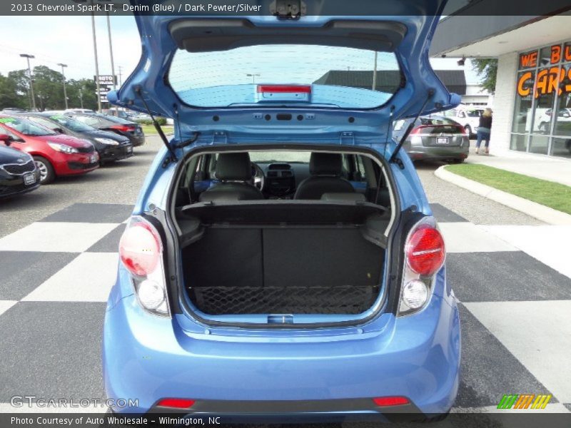 Denim (Blue) / Dark Pewter/Silver 2013 Chevrolet Spark LT