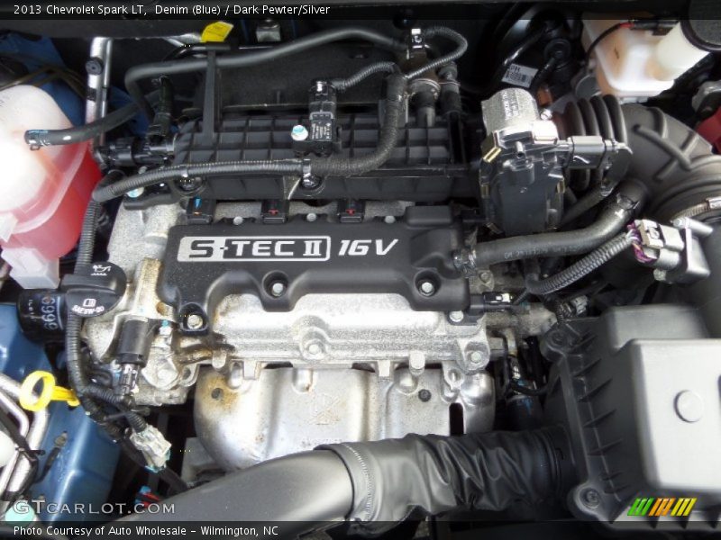 Denim (Blue) / Dark Pewter/Silver 2013 Chevrolet Spark LT