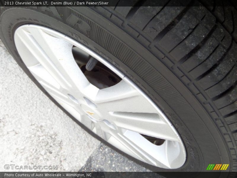 Denim (Blue) / Dark Pewter/Silver 2013 Chevrolet Spark LT