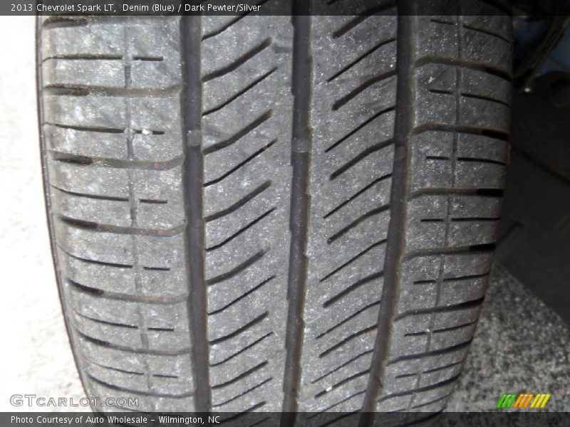 Denim (Blue) / Dark Pewter/Silver 2013 Chevrolet Spark LT