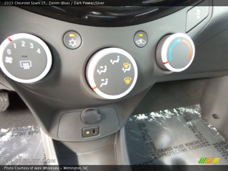 Denim (Blue) / Dark Pewter/Silver 2013 Chevrolet Spark LT