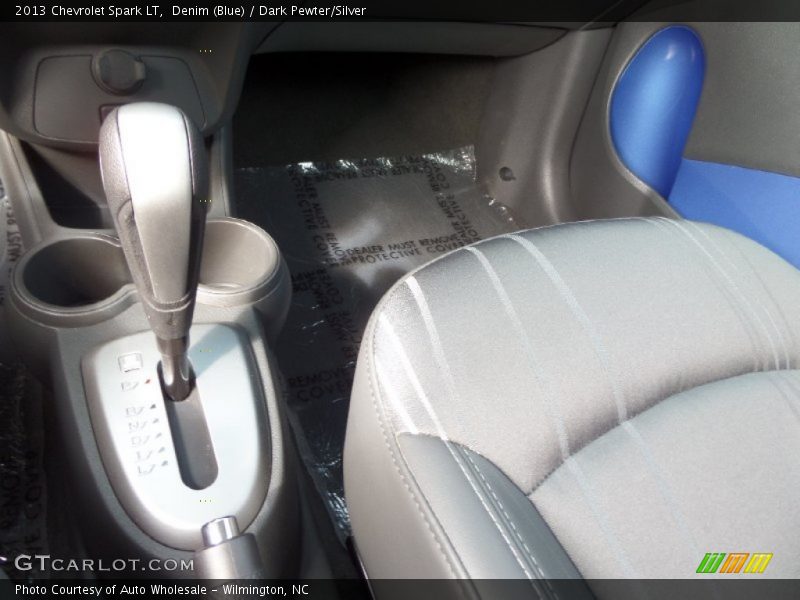 Denim (Blue) / Dark Pewter/Silver 2013 Chevrolet Spark LT