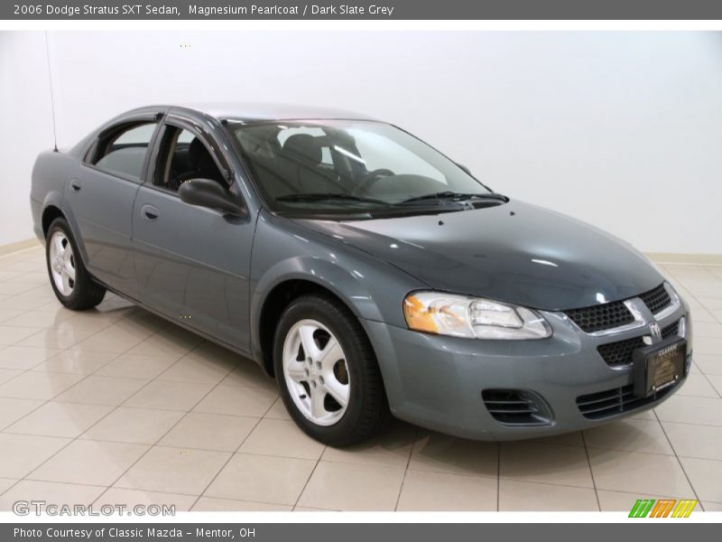 Magnesium Pearlcoat / Dark Slate Grey 2006 Dodge Stratus SXT Sedan