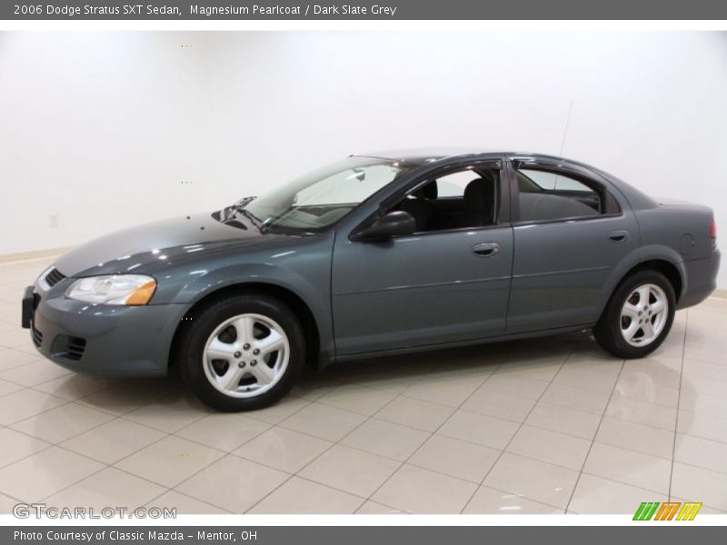 Magnesium Pearlcoat / Dark Slate Grey 2006 Dodge Stratus SXT Sedan