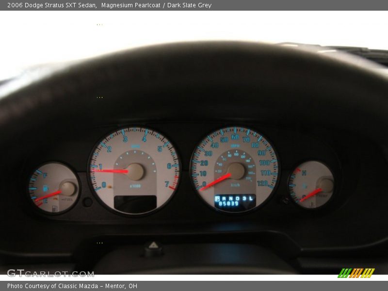Magnesium Pearlcoat / Dark Slate Grey 2006 Dodge Stratus SXT Sedan