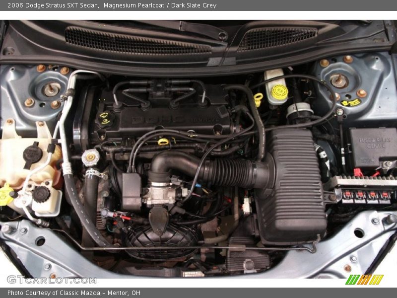 Magnesium Pearlcoat / Dark Slate Grey 2006 Dodge Stratus SXT Sedan