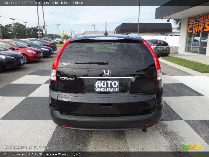 Crystal Black Pearl / Black 2014 Honda CR-V EX-L