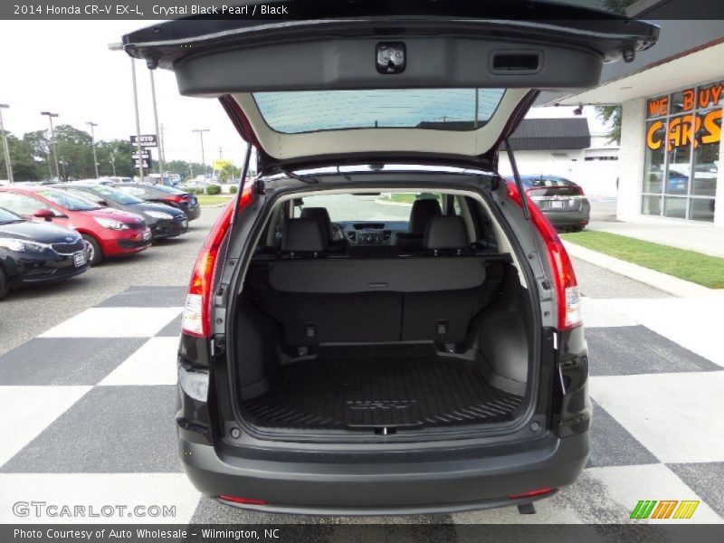 Crystal Black Pearl / Black 2014 Honda CR-V EX-L