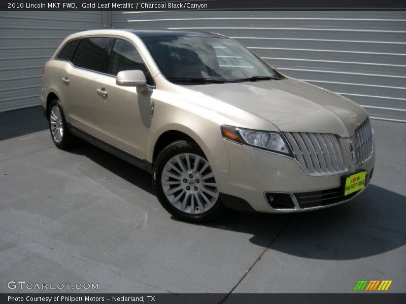 Gold Leaf Metallic / Charcoal Black/Canyon 2010 Lincoln MKT FWD