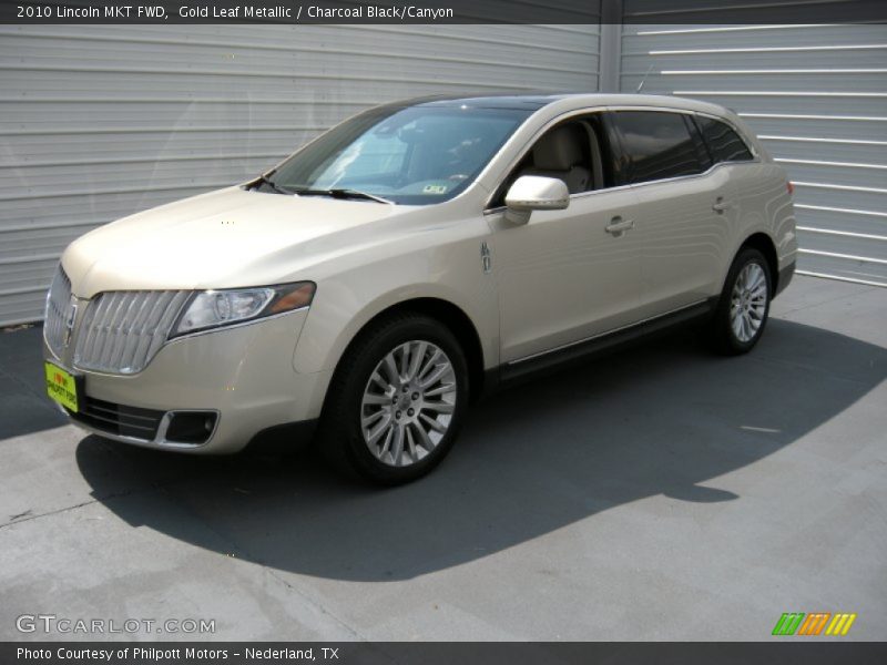 Gold Leaf Metallic / Charcoal Black/Canyon 2010 Lincoln MKT FWD