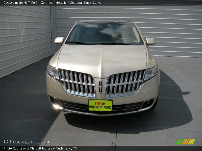 Gold Leaf Metallic / Charcoal Black/Canyon 2010 Lincoln MKT FWD