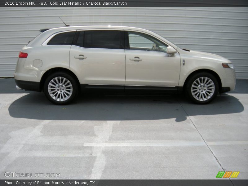 Gold Leaf Metallic / Charcoal Black/Canyon 2010 Lincoln MKT FWD
