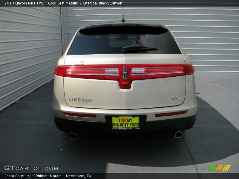 Gold Leaf Metallic / Charcoal Black/Canyon 2010 Lincoln MKT FWD