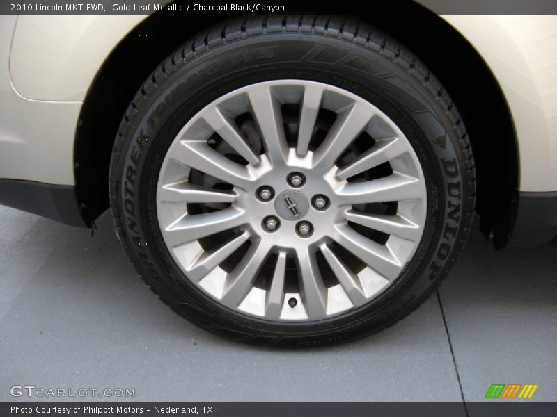 Gold Leaf Metallic / Charcoal Black/Canyon 2010 Lincoln MKT FWD