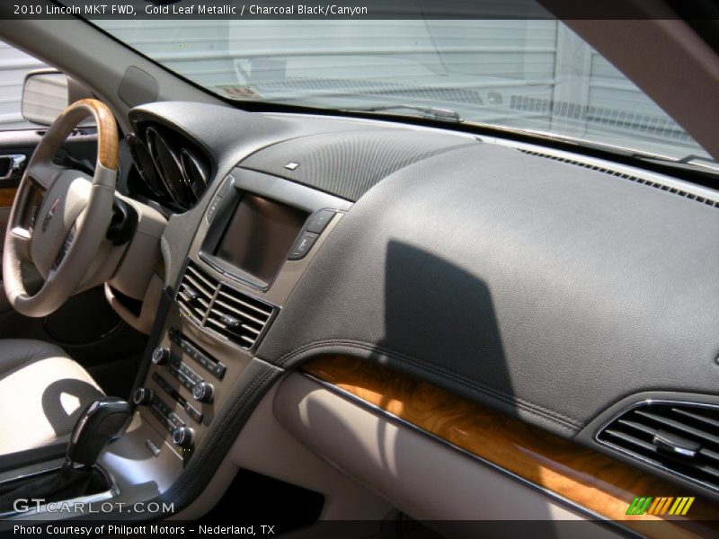 Gold Leaf Metallic / Charcoal Black/Canyon 2010 Lincoln MKT FWD