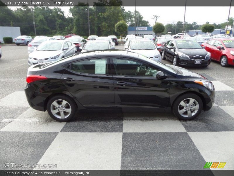 Black / Gray 2013 Hyundai Elantra GLS