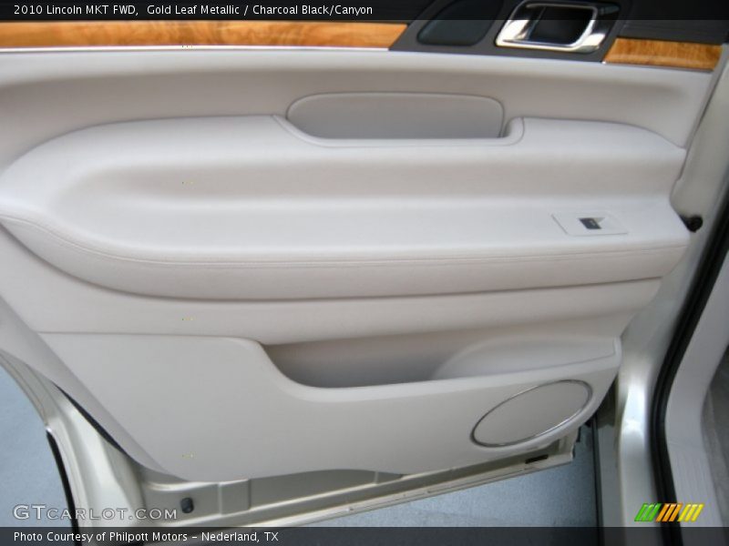 Gold Leaf Metallic / Charcoal Black/Canyon 2010 Lincoln MKT FWD