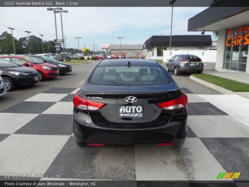 Black / Gray 2013 Hyundai Elantra GLS