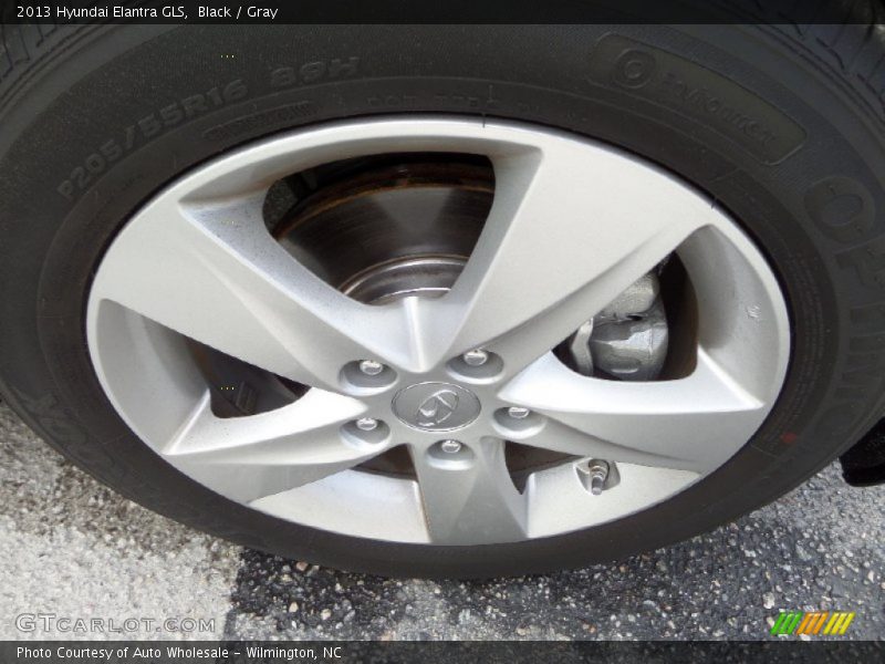 Black / Gray 2013 Hyundai Elantra GLS