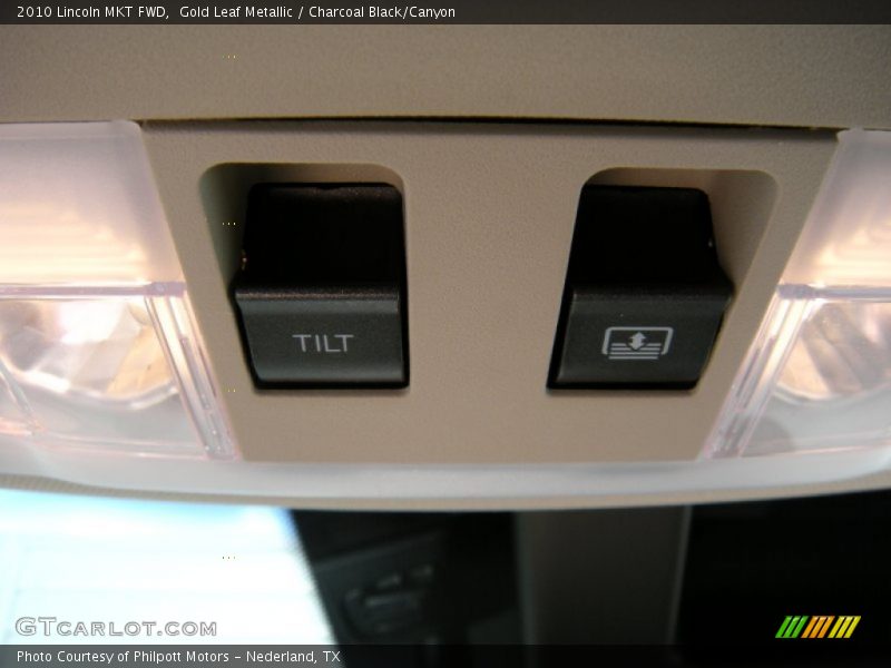 Gold Leaf Metallic / Charcoal Black/Canyon 2010 Lincoln MKT FWD